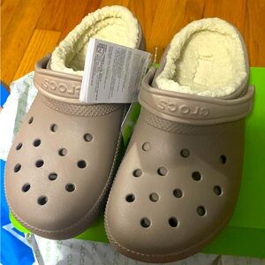 Fur Lined Crocs